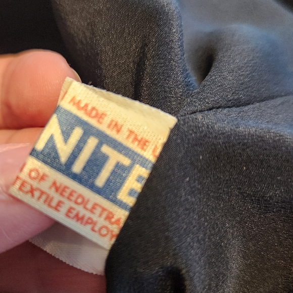 Oscar de la Renta 1990s Black Lbd Wool Shift Dress | Like New| Size 6 Vintage - Picture 10 of 15